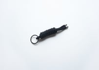 NOEUD　Lineknot - keyring　Black