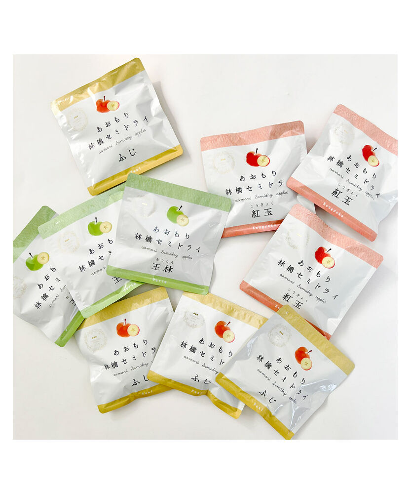 あおもり林檎セミドライ プチパック10袋セット | まごころ農場