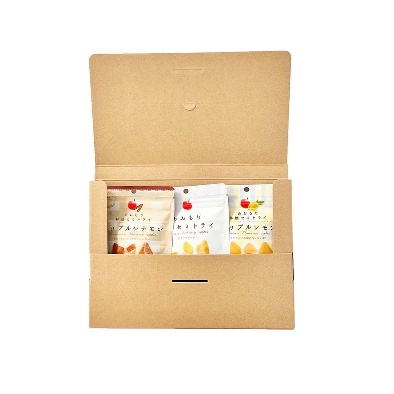 メール便送料込】選べるセミドライ林檎6袋セット | まごころ農場