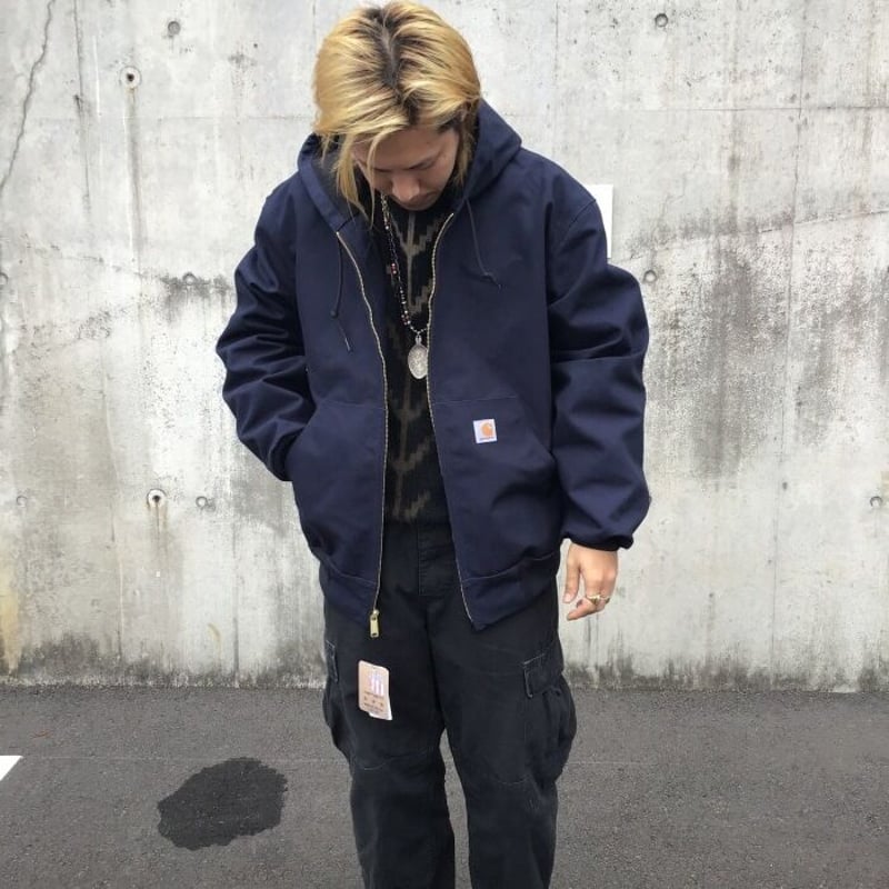 NEW” Carhartt ダックアクティブジャケット ネイビー Made in USA |...