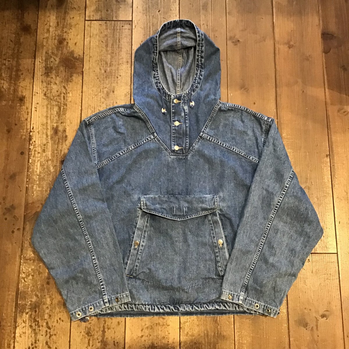 GAP プルオーバーデニムアノラック　XL