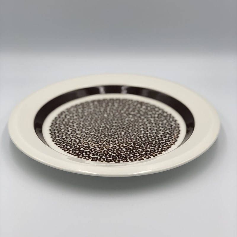 北欧 ARABIA アラビア / Faenza ファエンツァ 小花 プレート24.5