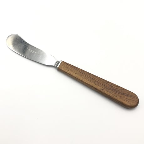 (018)北欧 ヴィンテージ デンマーク チーク Butter Knife（北欧-ButterKnife-018)