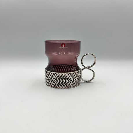 (035)北欧 ヴィンテージ 廃盤品 iittala イッタラ / Tsaikka ツァイッカ Purple(Tsa-紫-035)