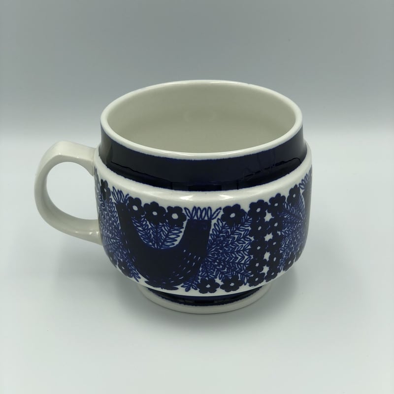 北欧 ARABIA アラビア / Sinilintu シニリントゥ C&S/カップのみ（Si