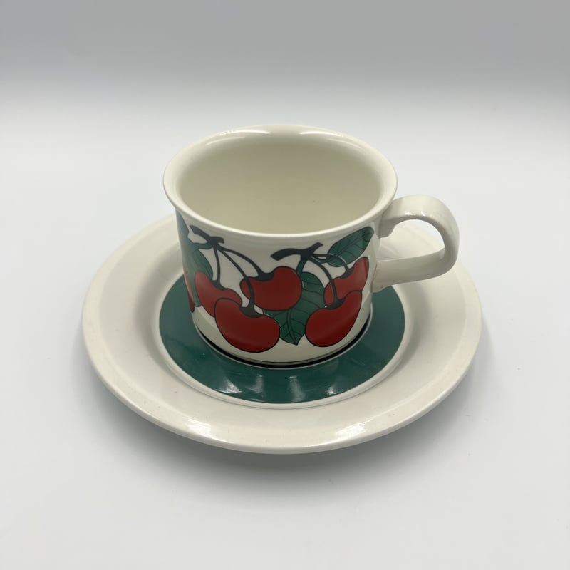 001)北欧 ヴィンテージ 廃盤 ARABIA Kirsikkaキルシッカ/コーヒー