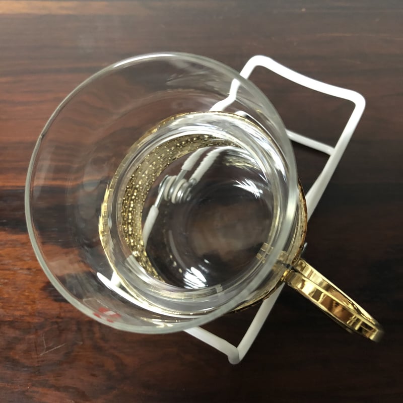 北欧 iittala イッタラ / Tsaikka ツァイッカ クリア×ゴールド（Tsa-C×