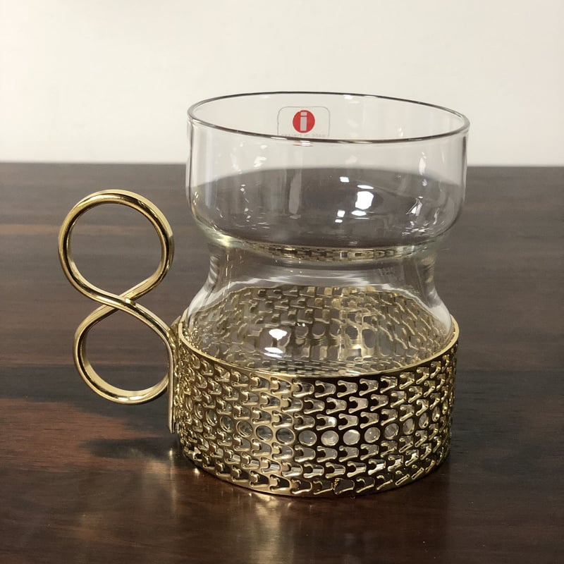 北欧 iittala イッタラ / Tsaikka ツァイッカ クリア×ゴールド（Tsa-C×