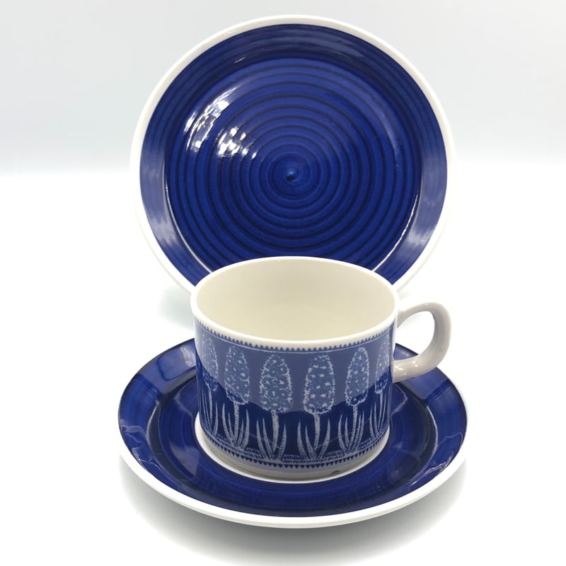 004)北欧 ヴィンテージ 廃盤品 Gefle ゲフレ/ Bla Hyacint ブルーヒヤ
