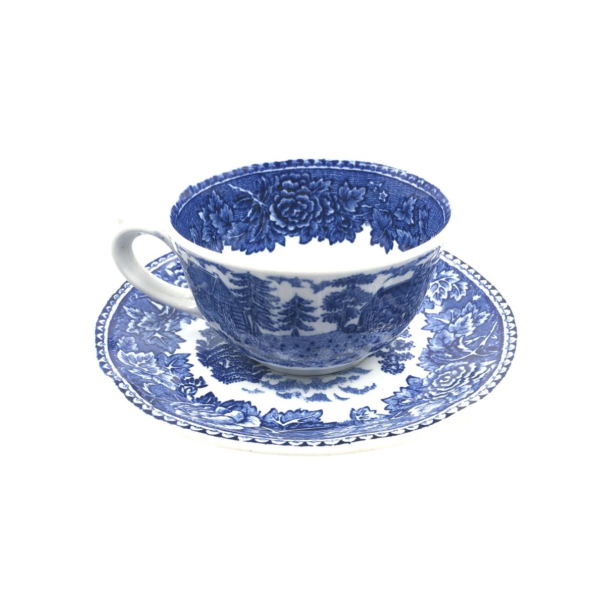 ARABIA - 北欧ヴィンテージ アラビア アーメット C/S♪ ahmet (アーメット) cup&saucer + plate / arabia(アラビア