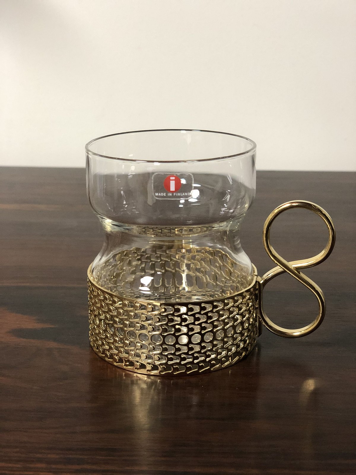 北欧 iittala イッタラ / Tsaikka ツァイッカ クリア×ゴールド（Tsa-C×