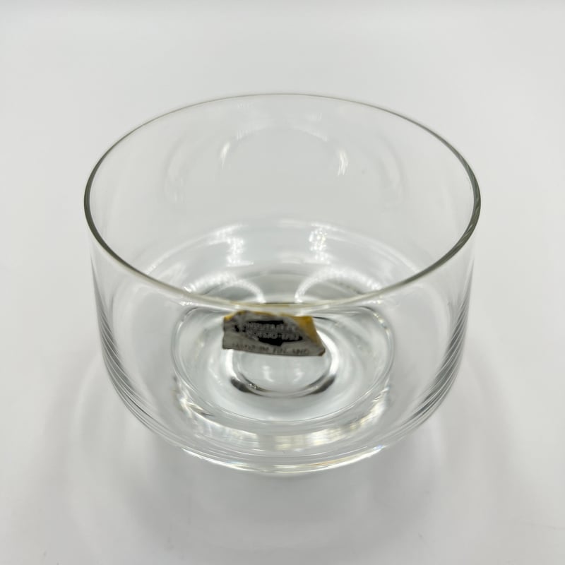 U 平成レトロ ヴィンテージ ガラス 015)北欧 ヴィンテージ 廃盤品 OLD NUUTAJARVI グラス(OLD NUUTA