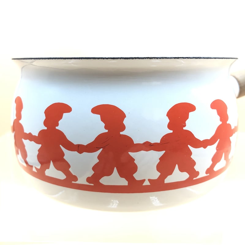 ARABIA/アラビア　FINEL/フィネル　トムテのミルクパン 001) 北欧 Finelフィネル/ARABIA トムテミルクパン( Finel-001)