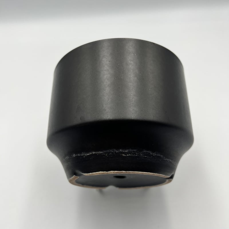 007)北欧 ヴィンテージ 廃盤品 ARABIA アラビア / 植木鉢黒S(植木鉢-黒