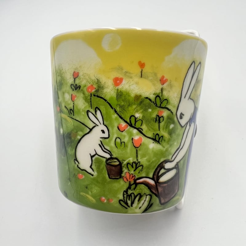 093)北欧 ヴィンテージ 廃盤品 ARABIA アラビア / Bunnyマグカップ(Te-
