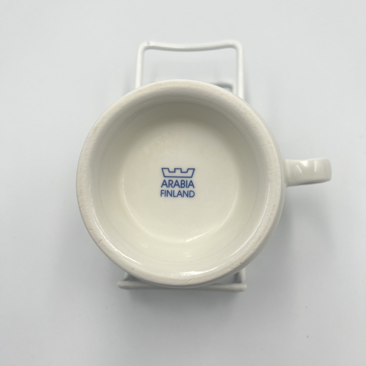 ARABIA - 北欧ヴィンテージ アラビア アーメット C/S♪ ahmet (アーメット) cup&saucer + plate / arabia(アラビア