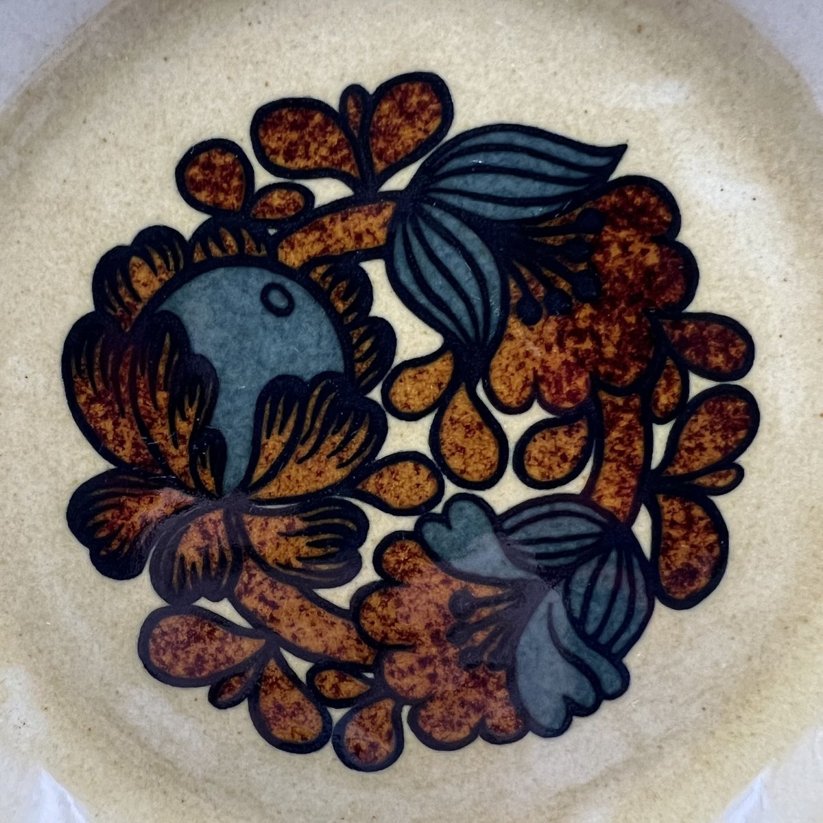 018)北欧 ヴィンテージ 廃盤品 ARABIA アラビア / Otsoオツソ プレート