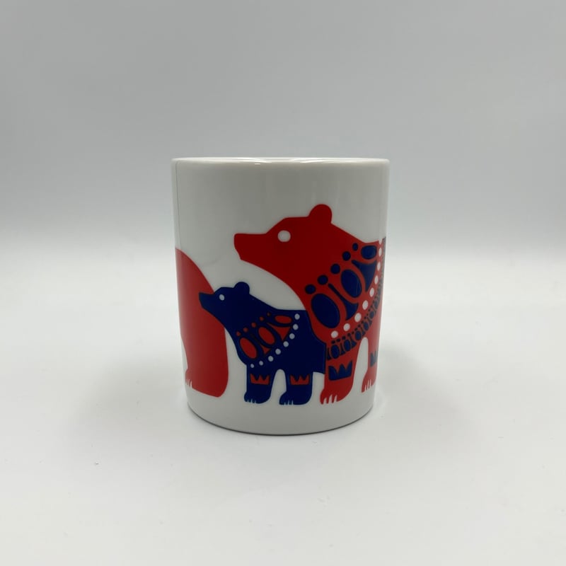 廃盤　レア マリメッコmarimekko KANTELEEN KUTSUラテマグ 004)北欧 ヴィンテージ 廃盤品 marimekko マリメッコ / KANTELEEN
