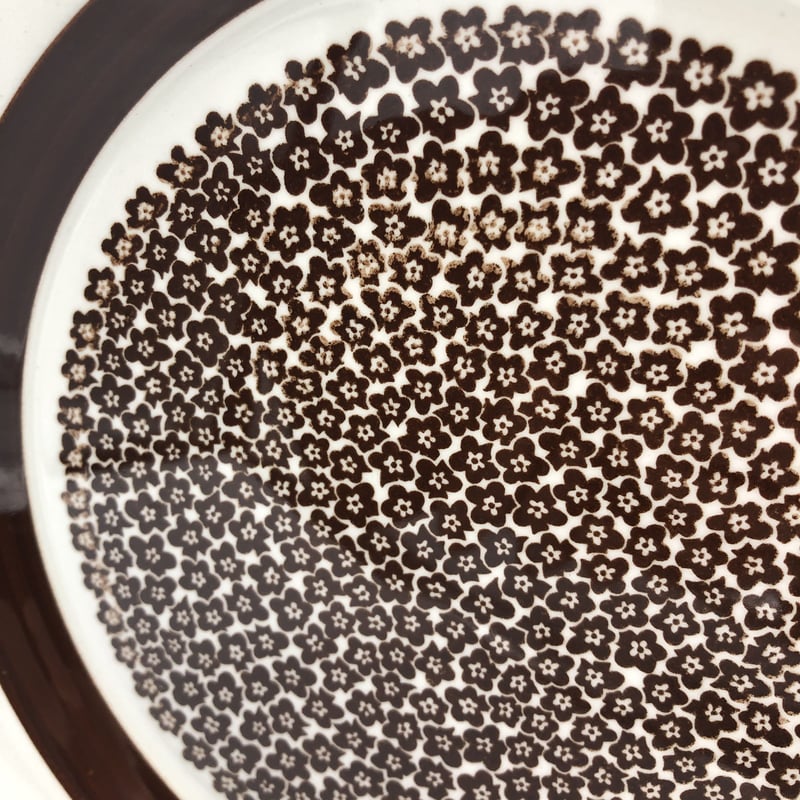 北欧 ARABIA アラビア / Faenza ファエンツァ 小花 プレート24.5cm（F