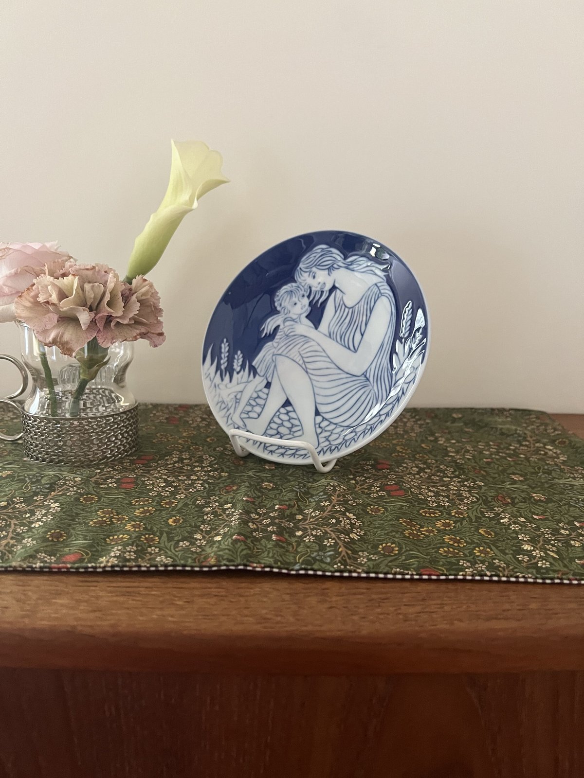 053)北欧 ヴィンテージ 廃盤品 Royal Copenhagen/マザーズデープレー