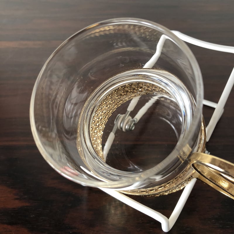 北欧 iittala イッタラ / Tsaikka ツァイッカ クリア×ゴールド（Tsa-C