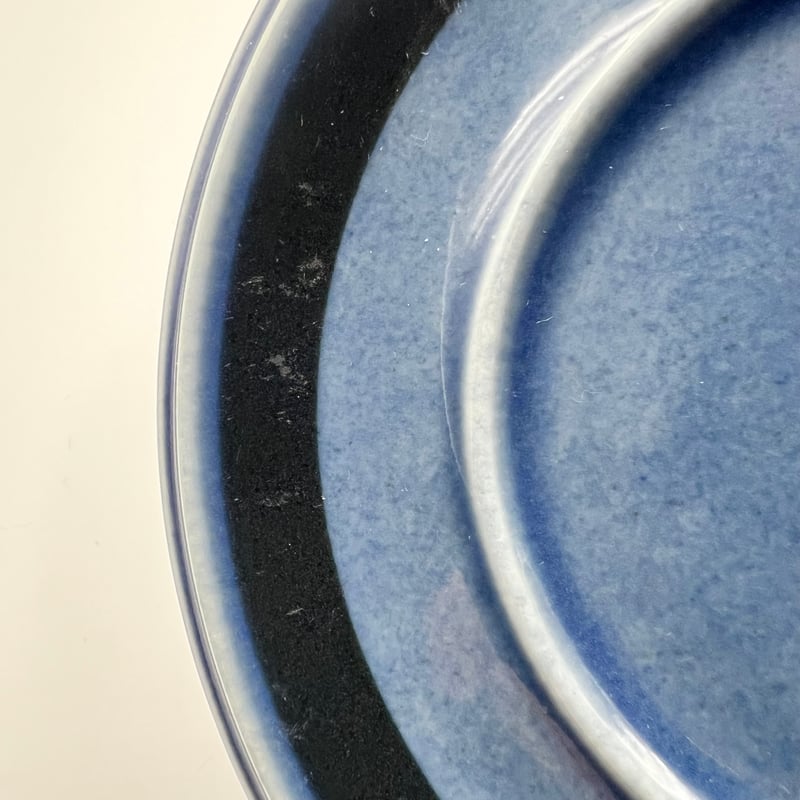 048)北欧 ヴィンテージ 廃盤品 ARABIA アラビア / Kosmos コスモス 青テ