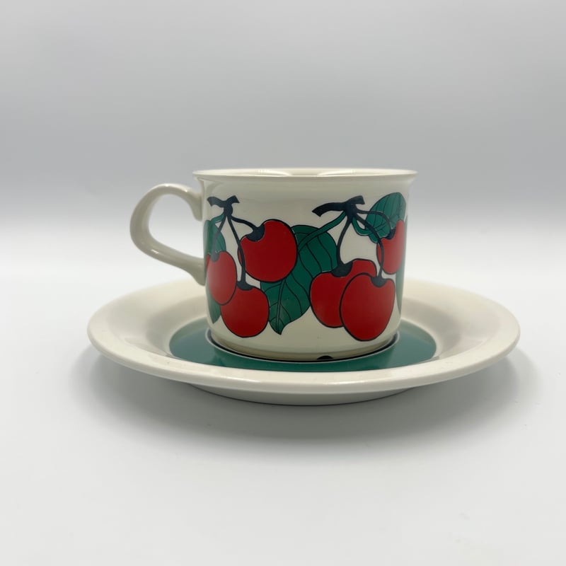 001)北欧 ヴィンテージ 廃盤 ARABIA Kirsikkaキルシッカ/コーヒー