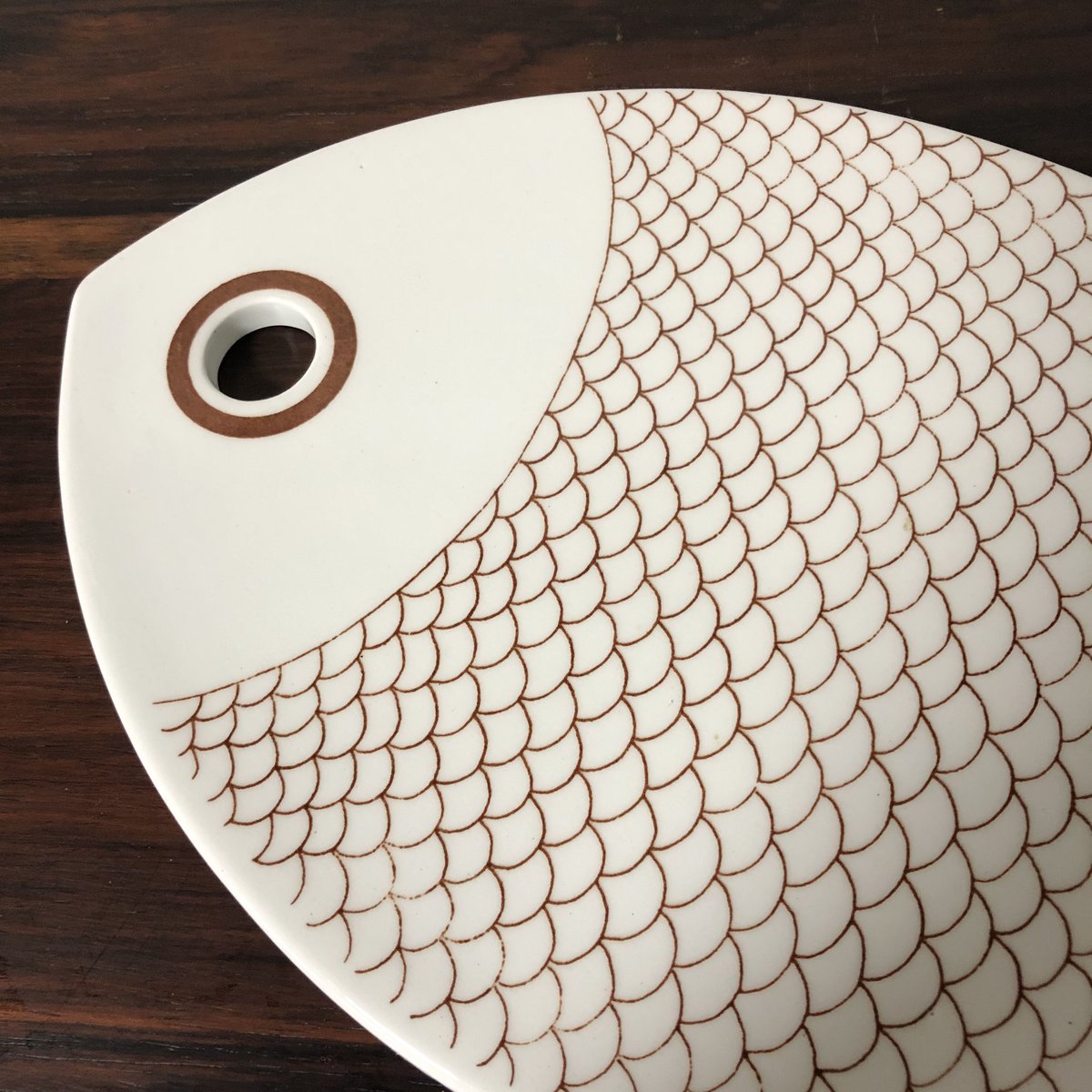 0218【北欧ビンテージ】アラビア カラ カッティングボード③