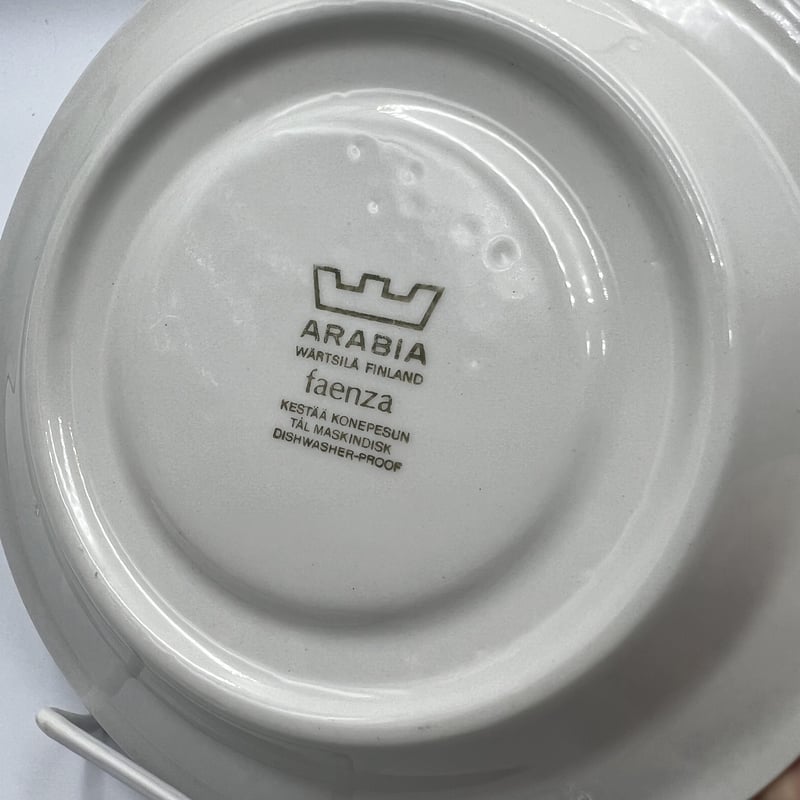 011)北欧 ヴィンテージ 廃盤品 ARABIA アラビア / Faenzaファエンツァ