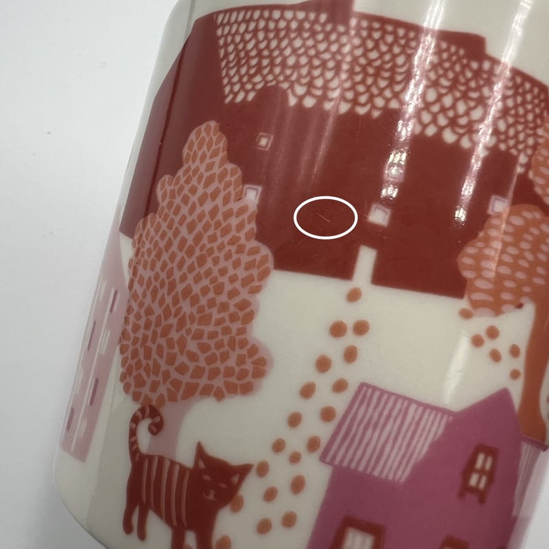 051)北欧 ヴィンテージ 廃盤品 ARABIA アラビア / Hometown・b限定マグ