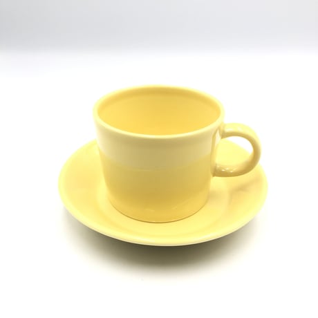 (019)北欧 ヴィンテージ 廃盤品 ARABIA アラビア / Teema ティーマ  カップ&ソーサー（Te-CS-YE-019)