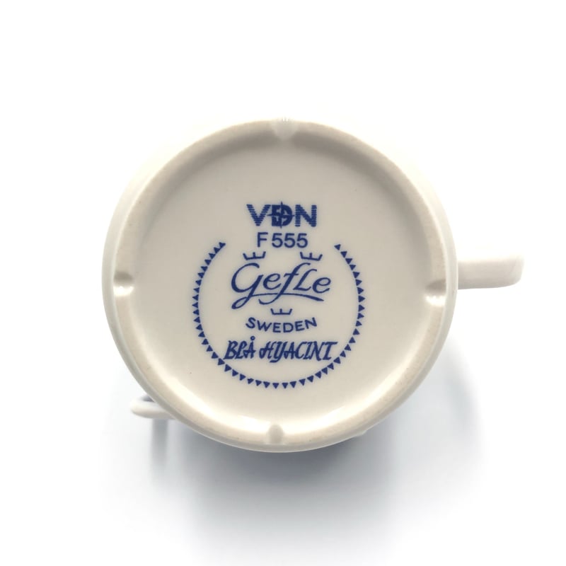 003)北欧 ヴィンテージ 廃盤品 Gefle ゲフレ/ Bla Hyacint ブルーヒヤ