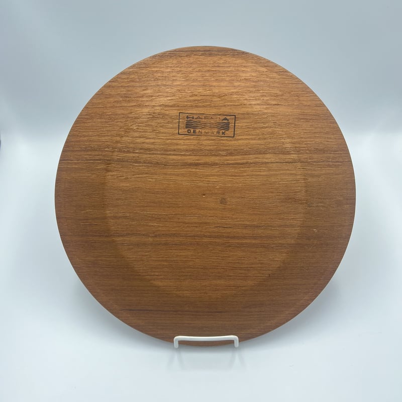 072)北欧 ヴィンテージ 廃盤品 チークプレート28cm（北欧-CP28-072) | k