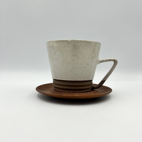 【訳あり品/難あり】(097)北欧 ヴィンテージ 廃盤品  Sture G Ohlssonモーニングコーヒーカップ＆ソーサー( Sture G Ohlsson-MCS-097)