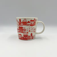 (049)北欧 ヴィンテージ 廃盤品 ARABIA アラビア / 2012冬季限定 クリスマスヴィレッジChristmas Village (Te-MG2012クリスマス-049)