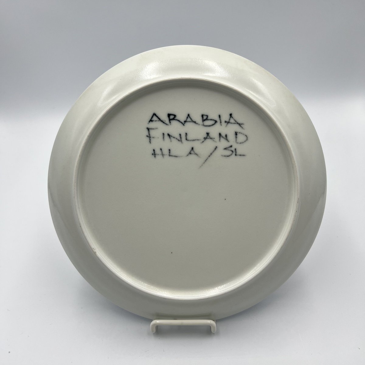 ARABIA - 北欧ヴィンテージ  アラビアHLA Hehkuプレート19.5㎝♪ 009)北欧 ヴィンテージ 廃盤品 ARABIA/HLA Hehkuヘフク プレート