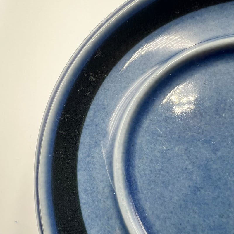 arabia kosmos ブルー　プレート　20cm 北欧ヴィンテージ ARABIA blue kosmos アラビア ブルーコスモス 北欧ヴィンテージ