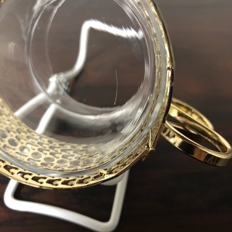 北欧 iittala イッタラ / Tsaikka ツァイッカ クリア×ゴールド（Tsa-C×