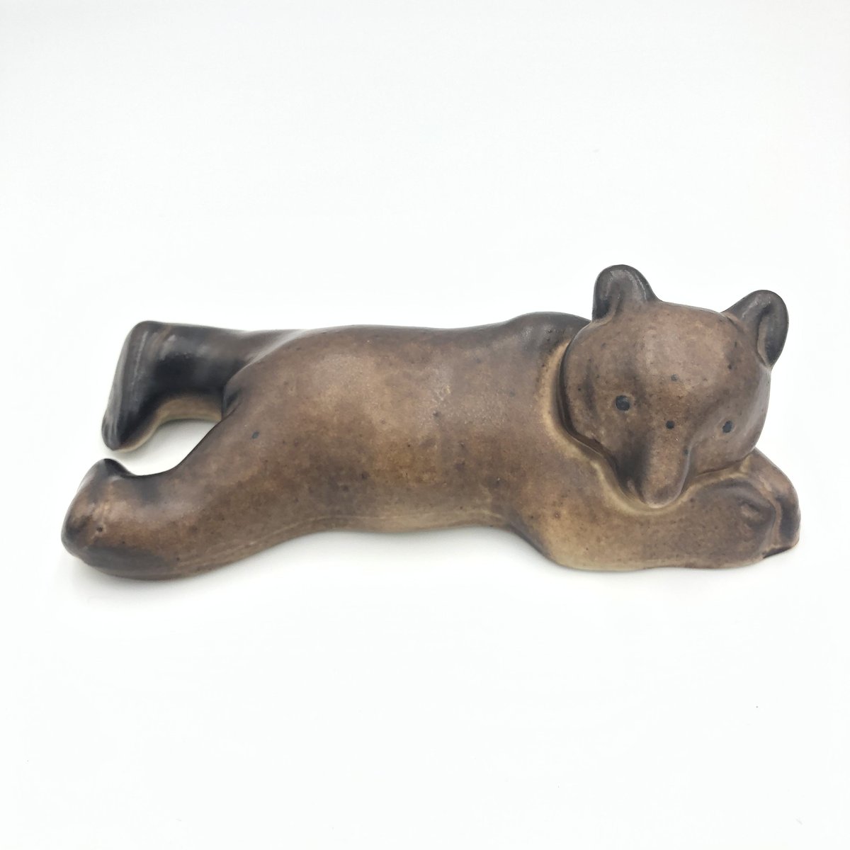 ARABIA アラビア クマ フィギュリン 北欧 北欧ヴィンテージ ARABIA アラビア 陶器の白クマのフィギュア