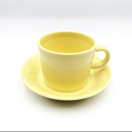 (016)北欧 ヴィンテージ 廃盤品 ARABIA アラビア / Teema ティーマ  カップ&ソーサー小（Te-CS小-YE-016)