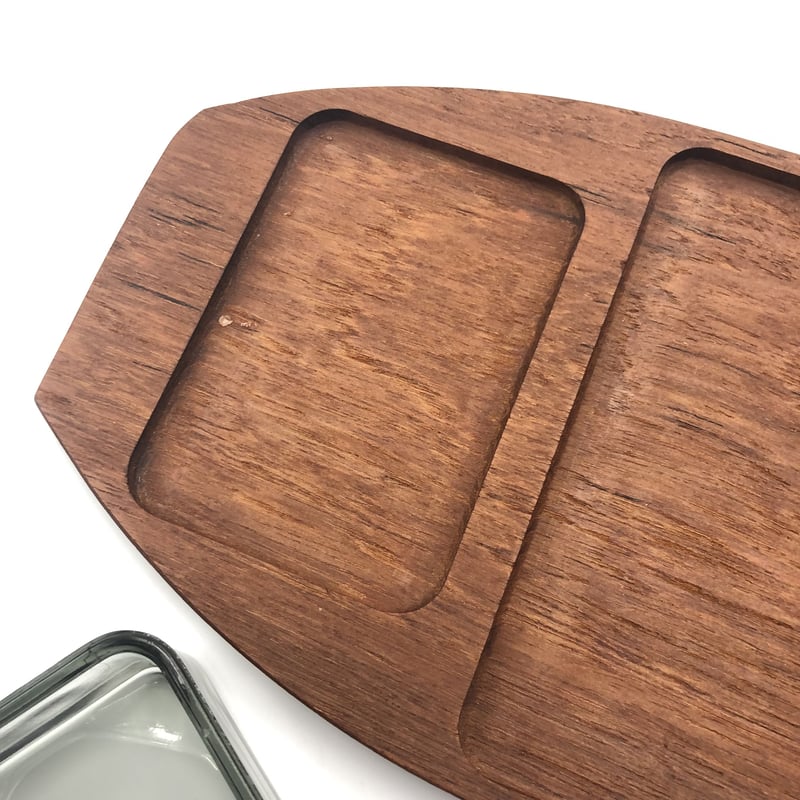 DANSK チーク材　トレイ　テーブル　ヴィンテージ DANSK チーク材 トレイ テーブル ヴィンテージ