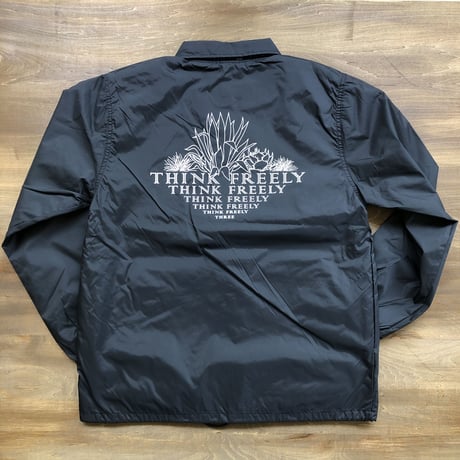 Botanical life Nylon Coach jackets "black"