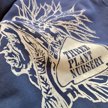 Indiana ferox full zip hoodie "stone blue"