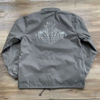 Botanical life Nylon Coach jackets "l brown"
