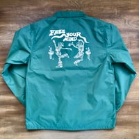 Free your mind Nylon Coach jackets