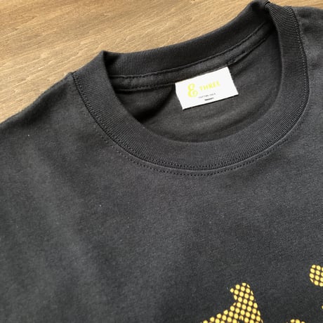 Dot logo S/S tee  "black"