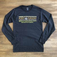 Plant nursery L/S tee "black"