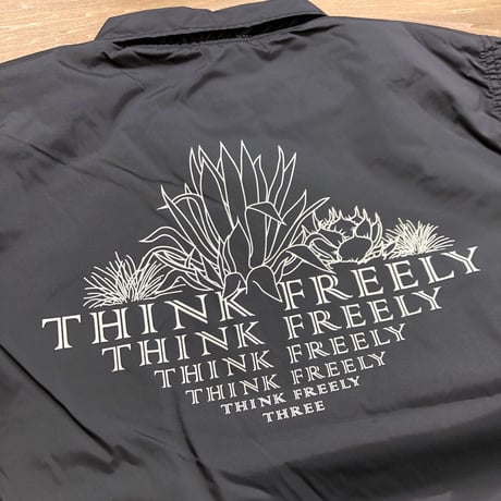 Botanical life Nylon Coach jackets "black"