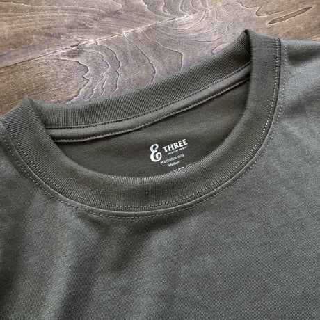 Cactus logo S/S dry tee  " olive"