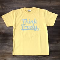 Dot logo S/S tee  "yellow"